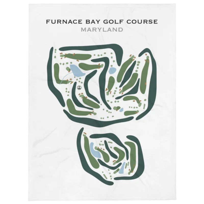 Furnace Bay Golf Course, Maryland - Printed Golf Courses