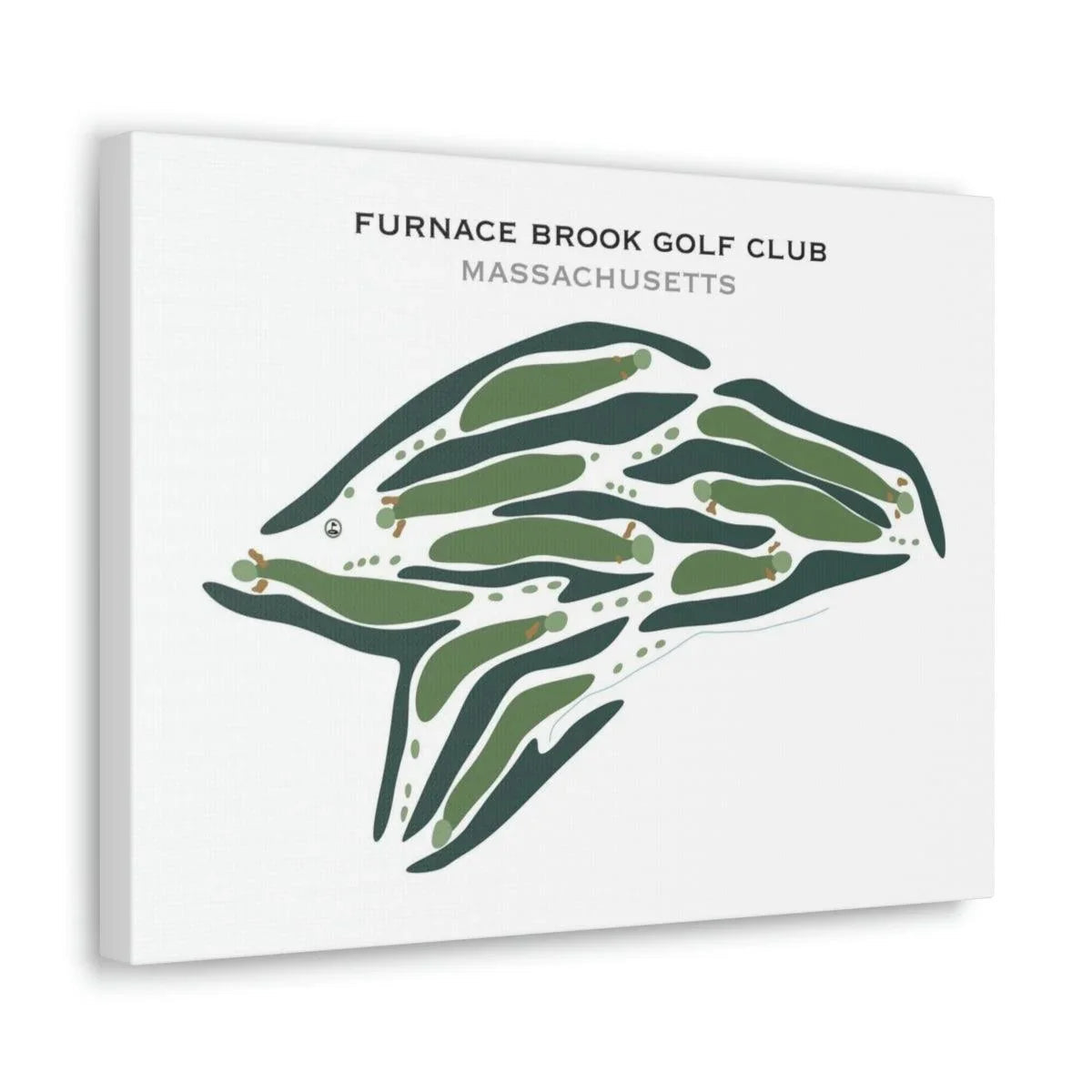 Furnace Brook Golf Club, Massachusetts - Printed Golf Courses
