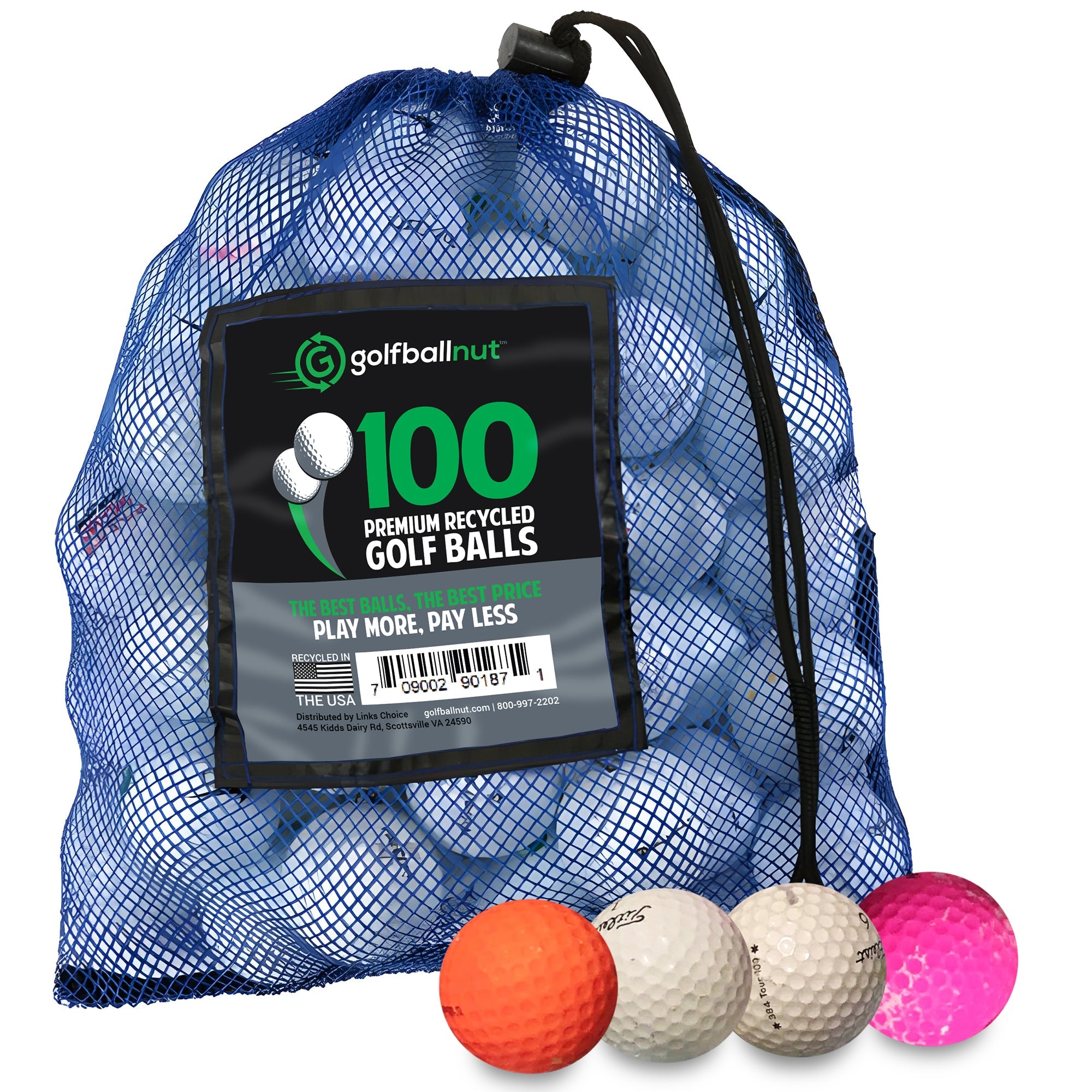 Practice Hit-A-Way Golf Balls - 100 Count