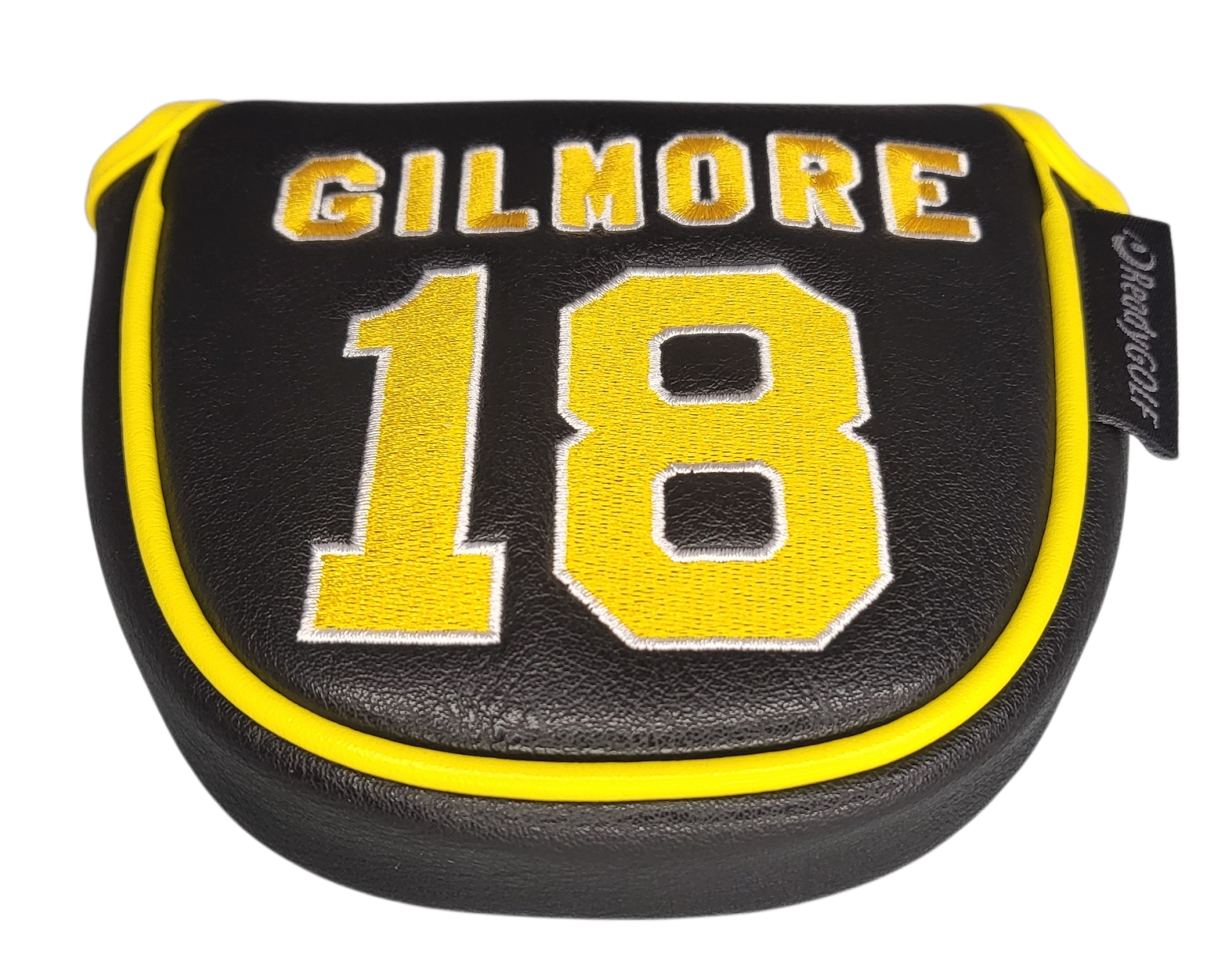 Gilmore #18 Jersey Embroidered Putter Cover - Mallet