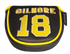 Gilmore #18 Jersey Embroidered Putter Cover - Mallet