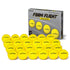 GoSports Foam Flight Practice Golf Balls - Choose White or Yellow - Pack of 24 Limited Flight Training Balls