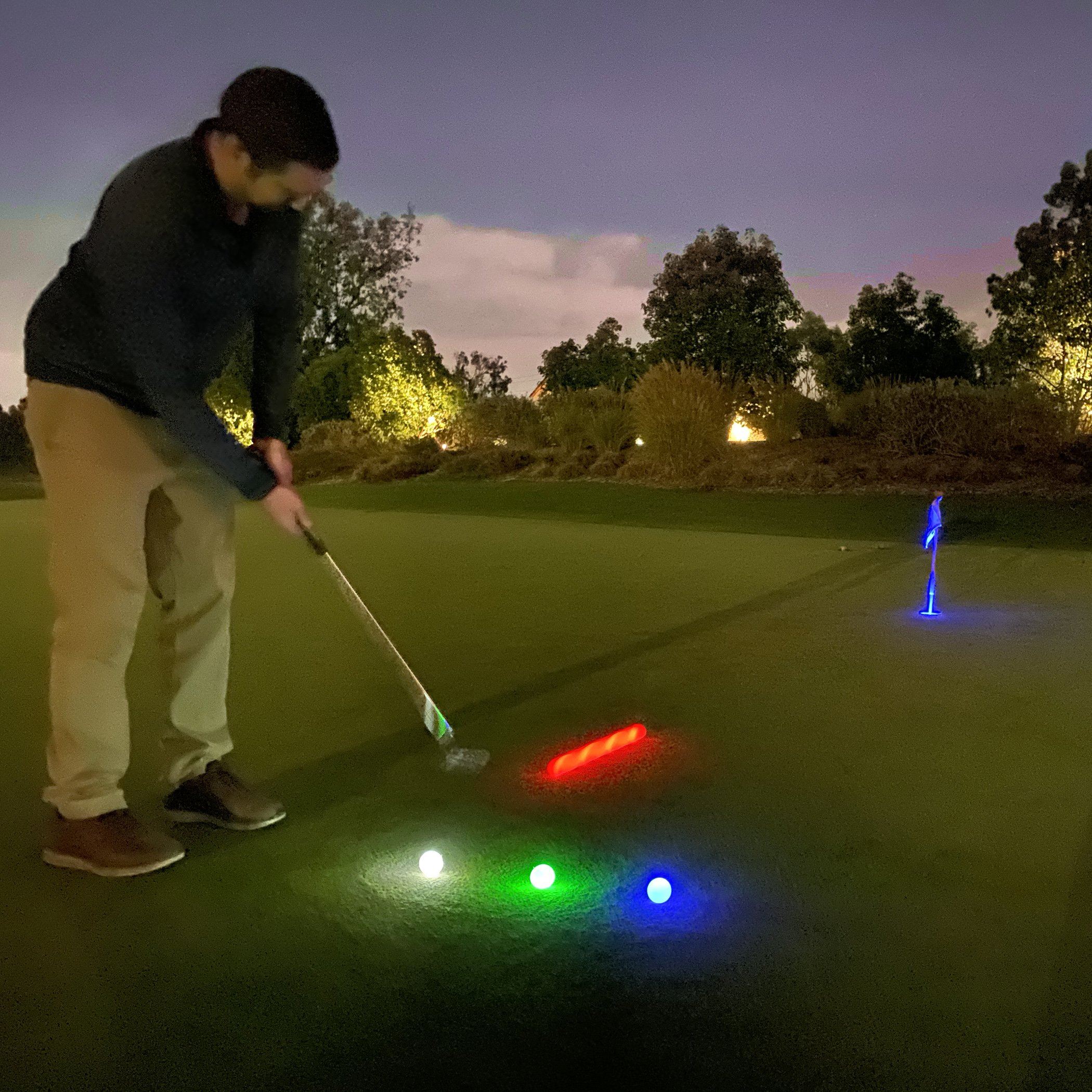 GoSports Light-Up LED Golf Balls 12-Pack