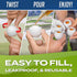 GoSports Mulligan Shots 144 Pack of Golf Ball Shot Glasses with Lids - Funny Golf Gifts for Men