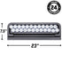 GoSports All-Weather Golf Ball Tray - 24 Ball Capacity for Practice and Driving Range Use