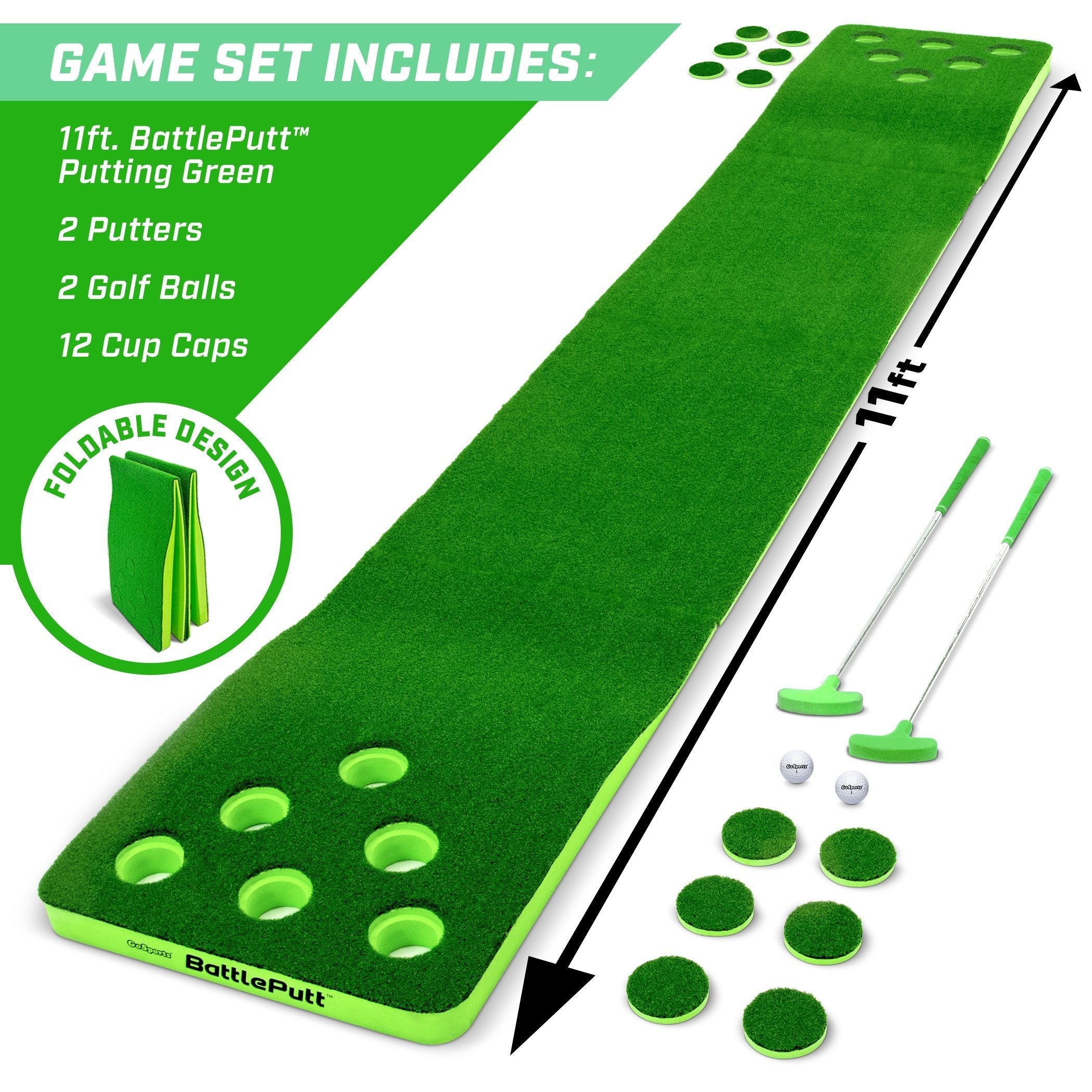 GoSports BattlePutt - Pong-Inspired Golf Putting Game