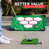 GoSports BattleChip Pong Chipping Golf Games For Adults and Families - Outdoor & Indoor Golf Game Set - Home, Backyard, Lawn, Beach, & More - 1 Board