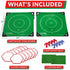 GoSports BattleChip Pong Chipping Golf Games For Adults and Families - Outdoor & Indoor Golf Game Set - Home, Backyard, Lawn, Beach, & More - 1 Board