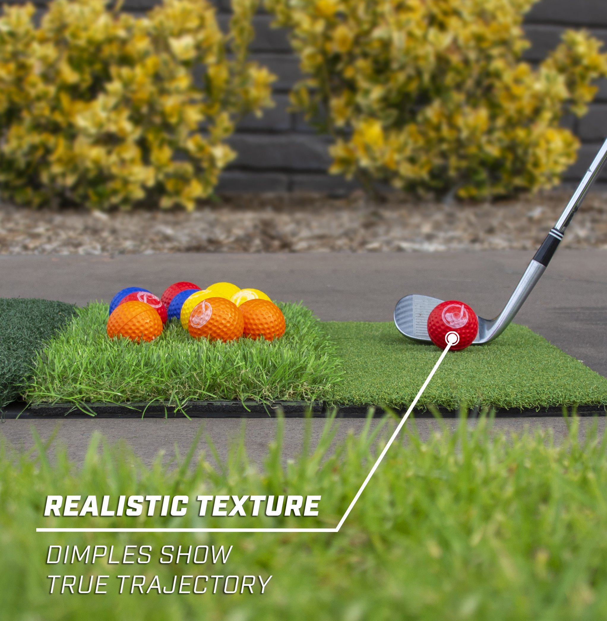 GoSports Foam Golf Practice Balls for Indoor and Outdoor Training and Short Game Practice