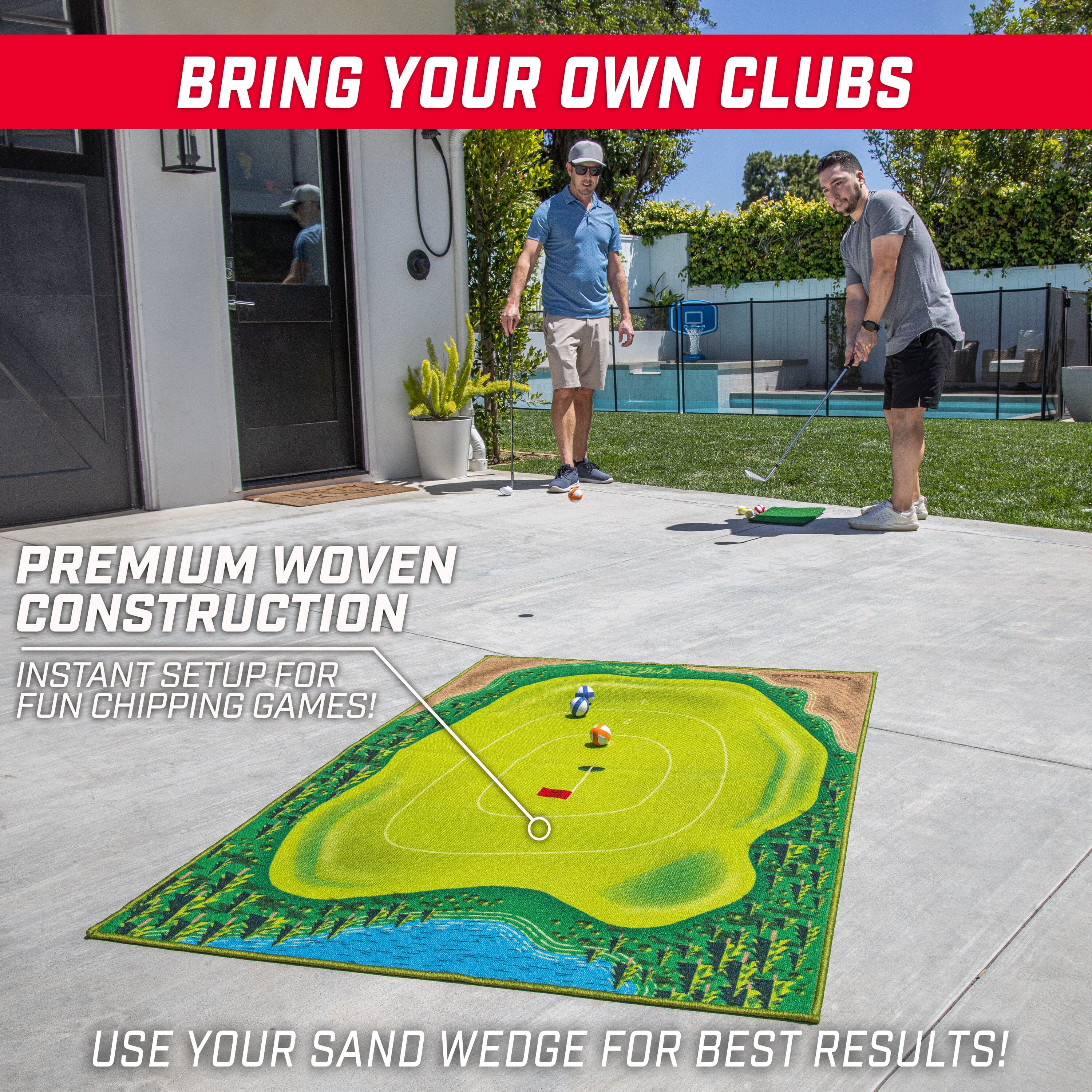 GoSports Mid-Size Chip N' Stick Golf Game