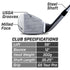 GoSports Tour Pro Golf Wedge - 56 Degree Satin