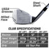 GoSports Tour Pro Golf Wedge Set - Satin