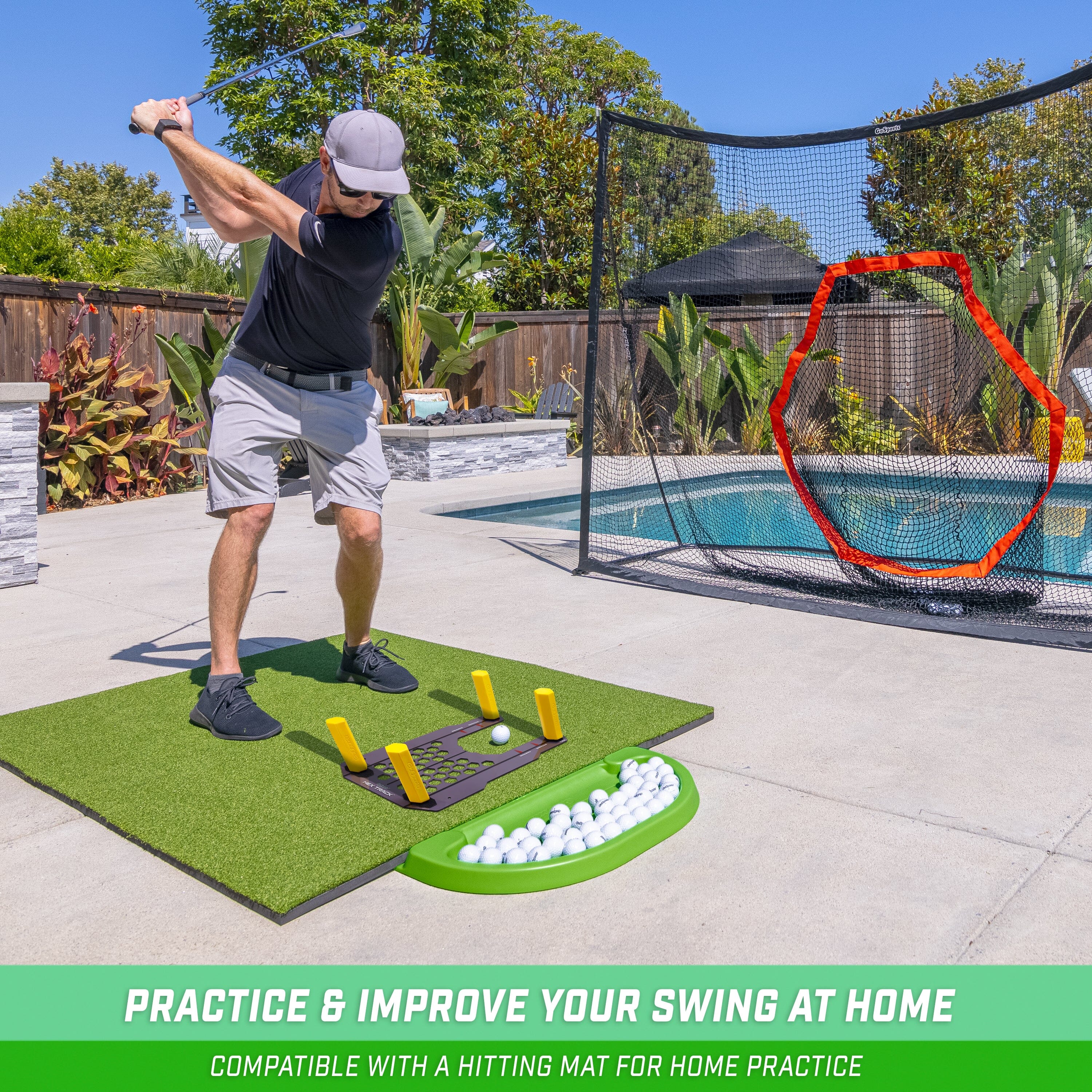 GoSports Golf HEX TRACK Swing Path Guide