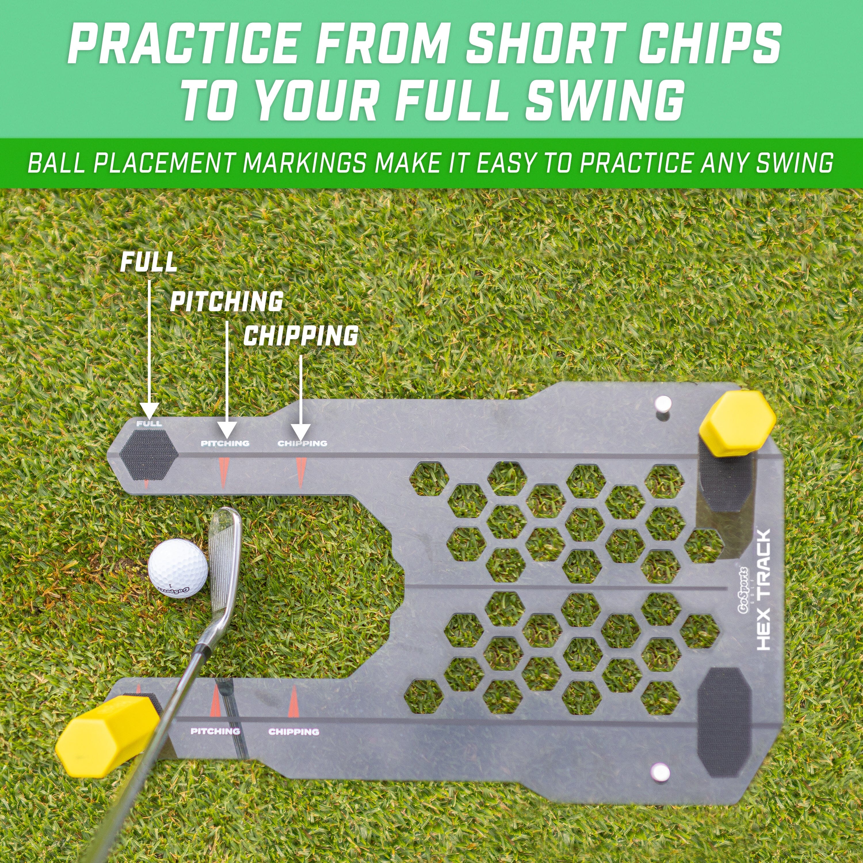 GoSports Golf HEX TRACK Swing Path Guide