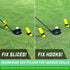 GoSports Golf HEX TRACK Swing Path Training Pylons