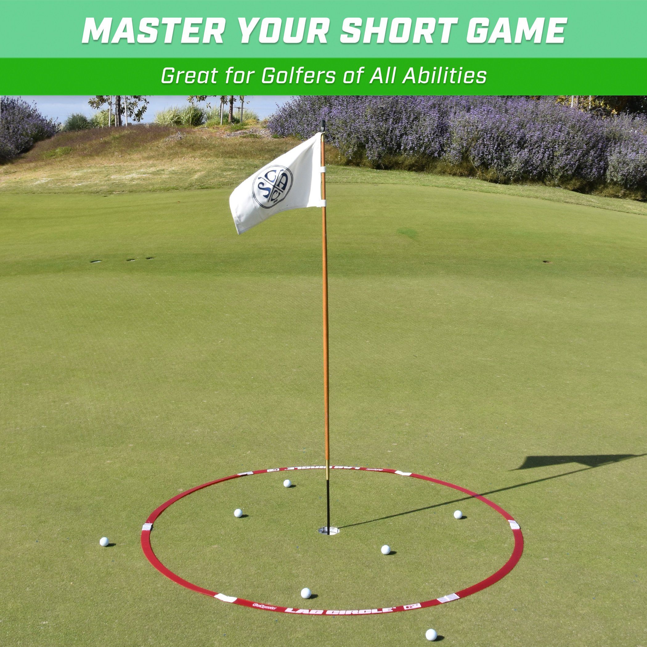 GoSports LAG CIRCLE Putting and Chipping Training Tool