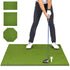 GoSports Golf Hitting Mat - ELITE 5 x 4 ft - 5 mm Artificial Turf Training Mat for Indoor/Outdoor Swing Practice, Includes 3 Rubber Tees