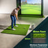 GoSports Golf Hitting Mat - PRO 5 x 5 ft - 15 mm