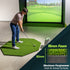 GoSports Golf Hitting Mat - PRO 5 x 5 ft Octagon - 15 mm