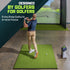 GoSports Golf Hitting Mat - ELITE 5 x 5 ft - 15 mm Artificial Turf Training Mat for Indoor/Outdoor Swing Practice, Includes 3 Rubber Tees