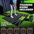 GoSports 5 x 5 Golf Hitting Mat - Fix Slices & Hooks - Stance Mat for Indoor & Outdoor Practice