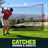 GoSports 10 ft x 7 ft Golf Practice Hitting Net Portable Training Net for Home & Range