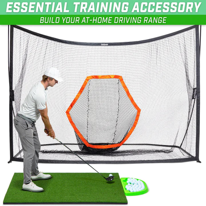 GoSports 10 FT X 7 FT PRO Golf Practice Hitting Net