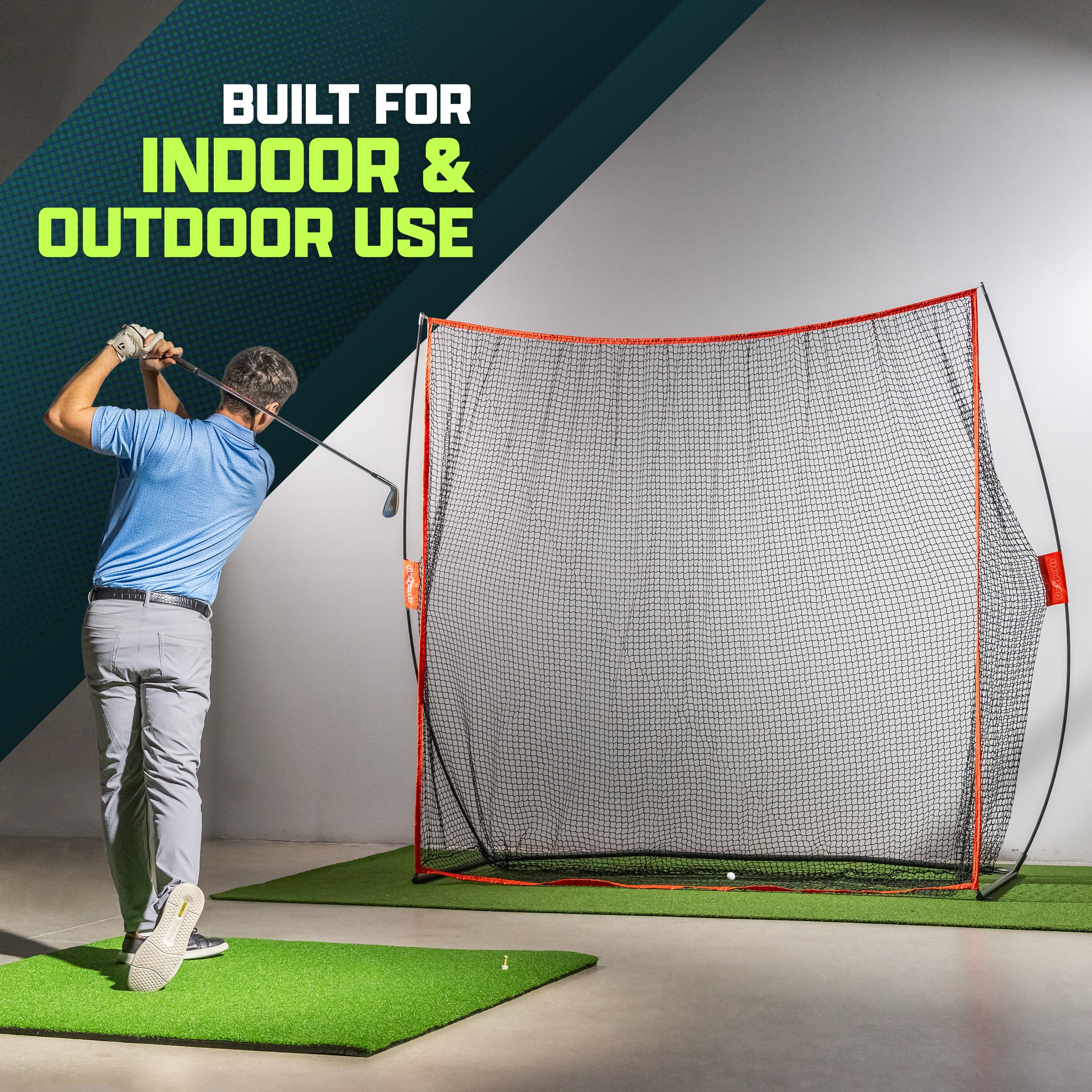 GoSports 7 ft x 7 ft Golf Practice Hitting Net