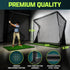 GoSports Elite Golf Practice Net with Steel Frame - Choose 10' or 7' Size