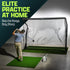 GoSports Elite Golf Practice Net with Steel Frame - Choose 10' or 7' Size