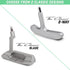 GoSports Classic Golf Blade Putter- 35" Premium Grip