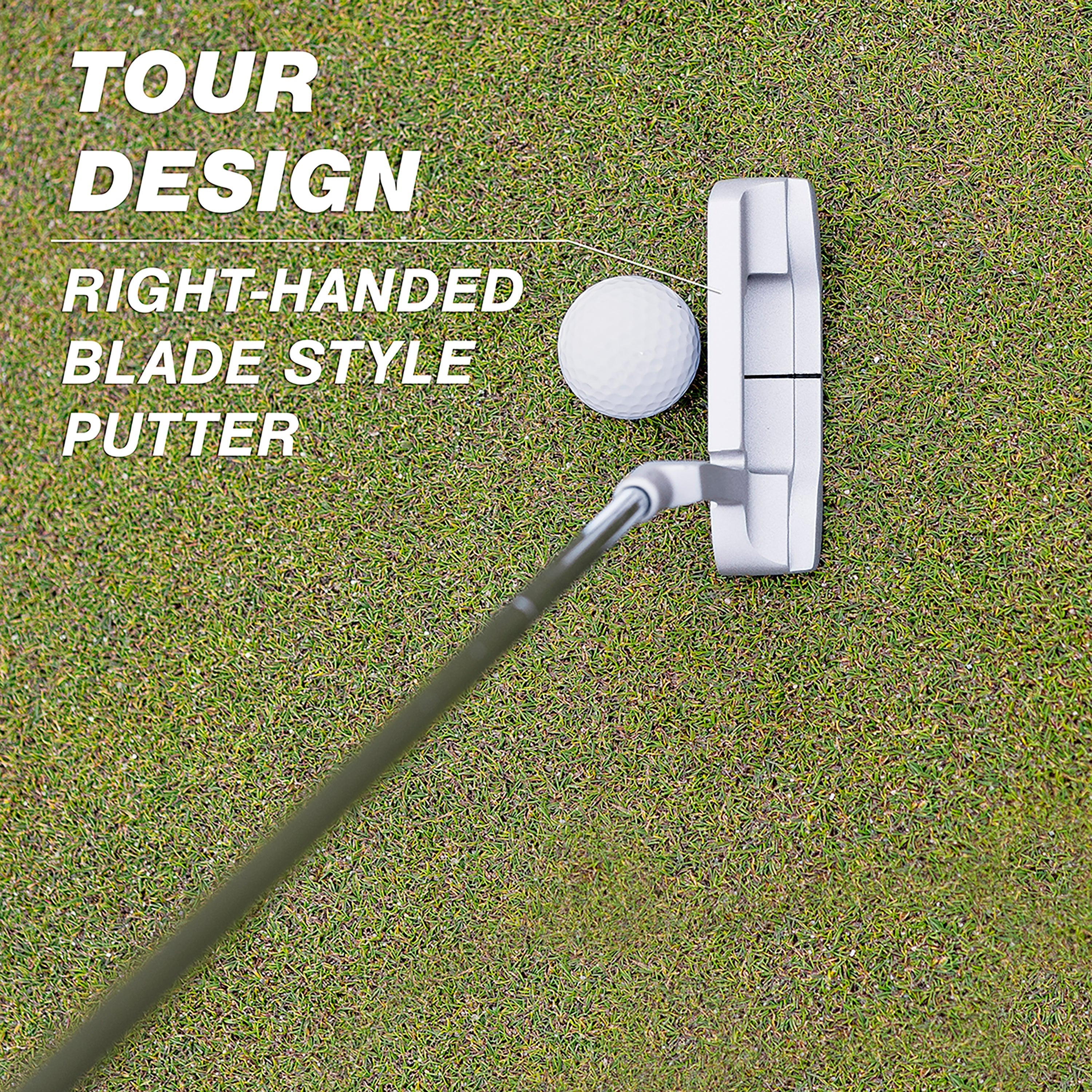 GoSports Classic Golf Blade Putter- 35" Premium Grip