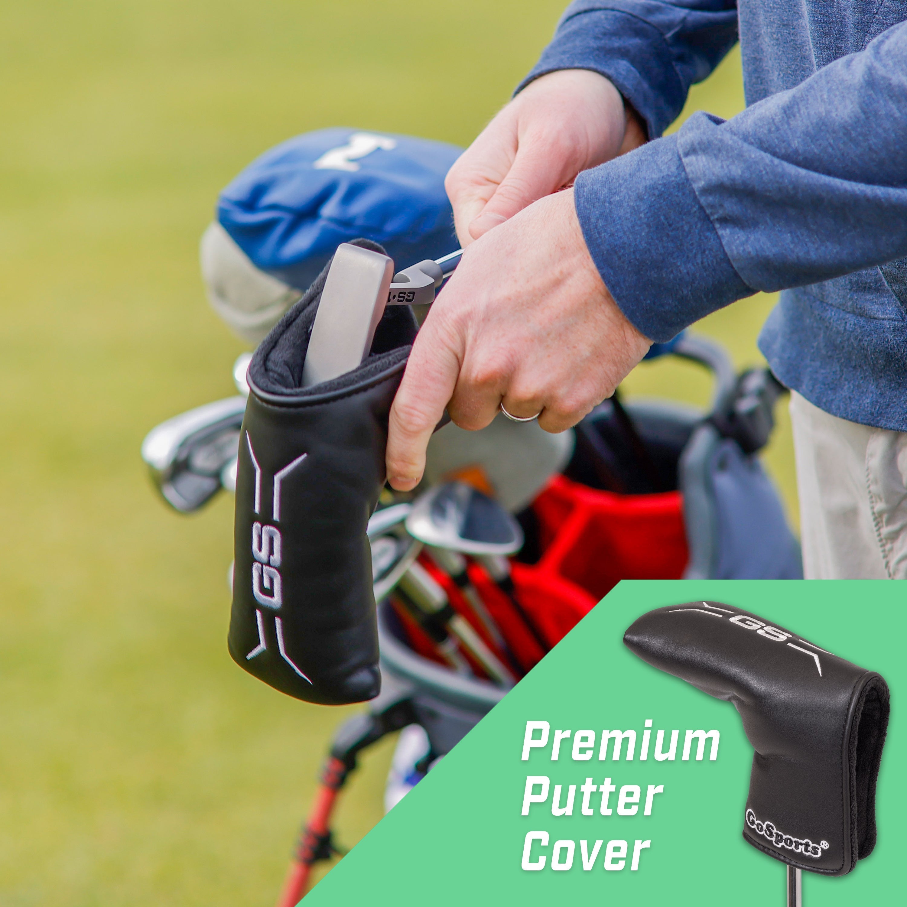 GoSports GS1 Tour Golf Blade Putter - Professional Precision Putting Performance