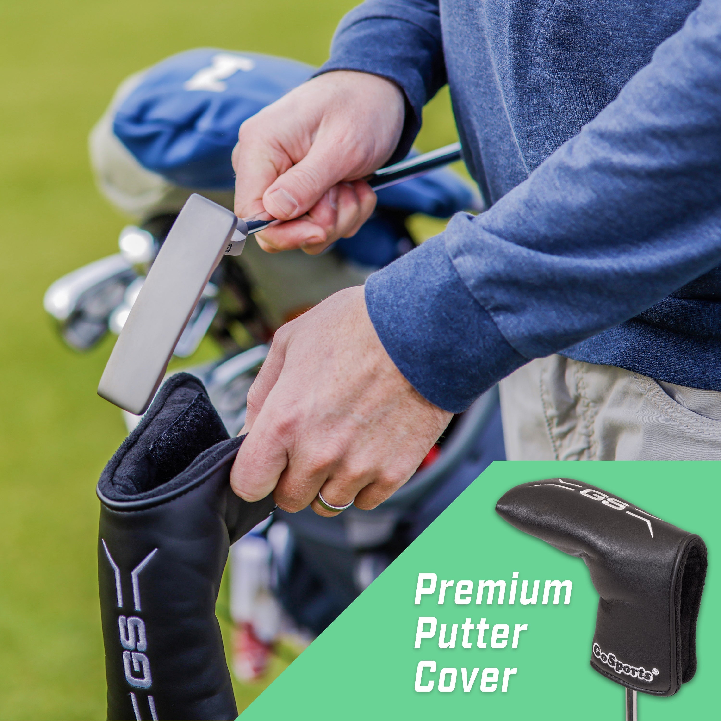 GoSports GS1 Tour Golf Blade Putter - Professional Precision Putting Performance