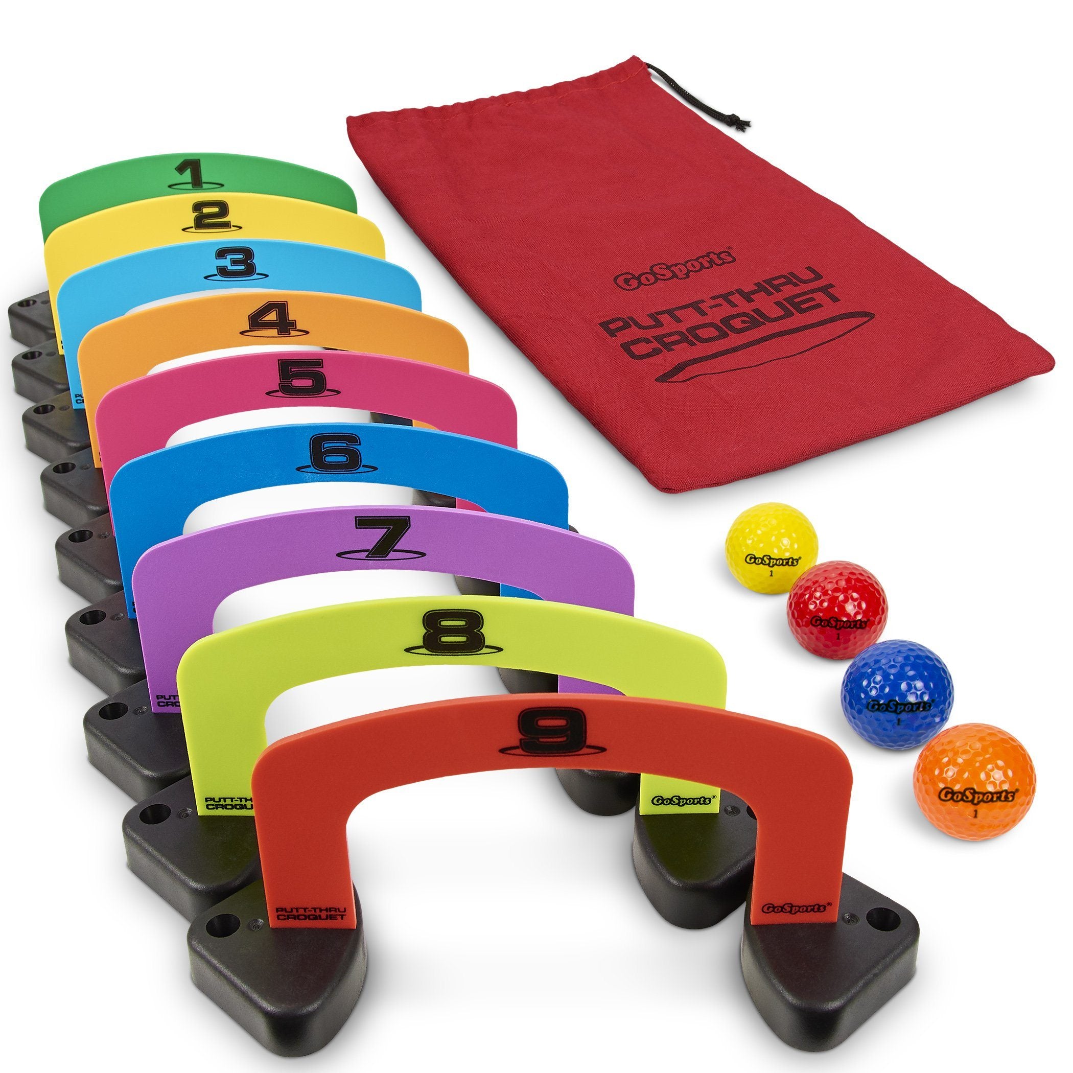 GoSports Putt-Thru Croquet Putting Game