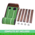 GoSports Pure Putt 9' Golf Putting Ramp - Premium Wood
