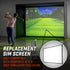 GoSports Replacement Sim Screen - Only Compatible with GoSports Golf Simulator Enclosure