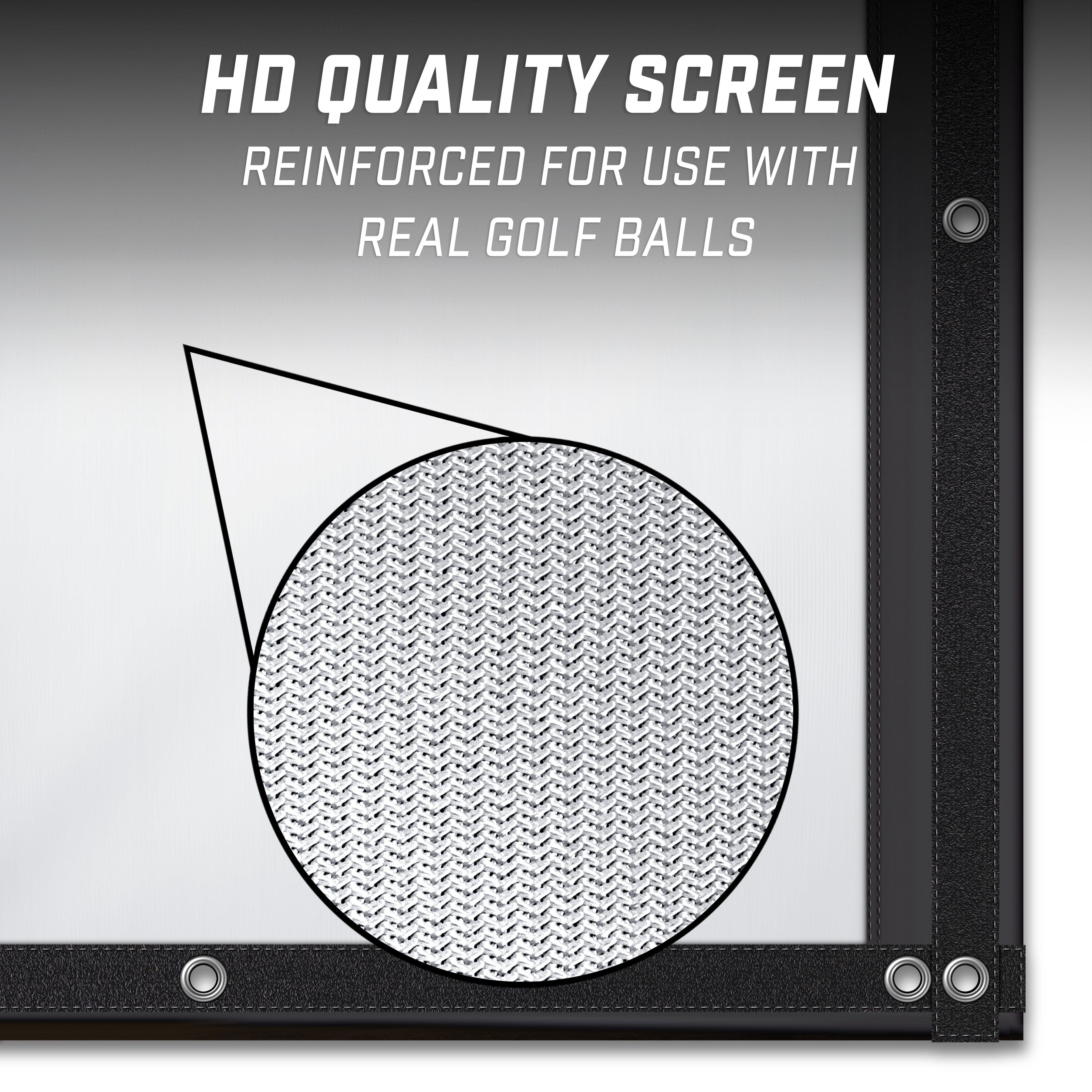 GoSports Replacement Sim Screen - Only Compatible with GoSports Golf Simulator Enclosure