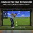 GoSports Replacement Sim Screen - Only Compatible with GoSports 14' x 8' Golf Simulator Enclosure