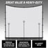 GoSports Range Cage Simulator Screen - Only Compatible with GoSports 10' x 8' Range Cage