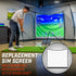 GoSports Range Cage Simulator Screen - Only Compatible with GoSports 10' x 8' Range Cage