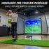 GoSports Range Cage Simulator Screen - Only Compatible with GoSports 10' x 8' Range Cage