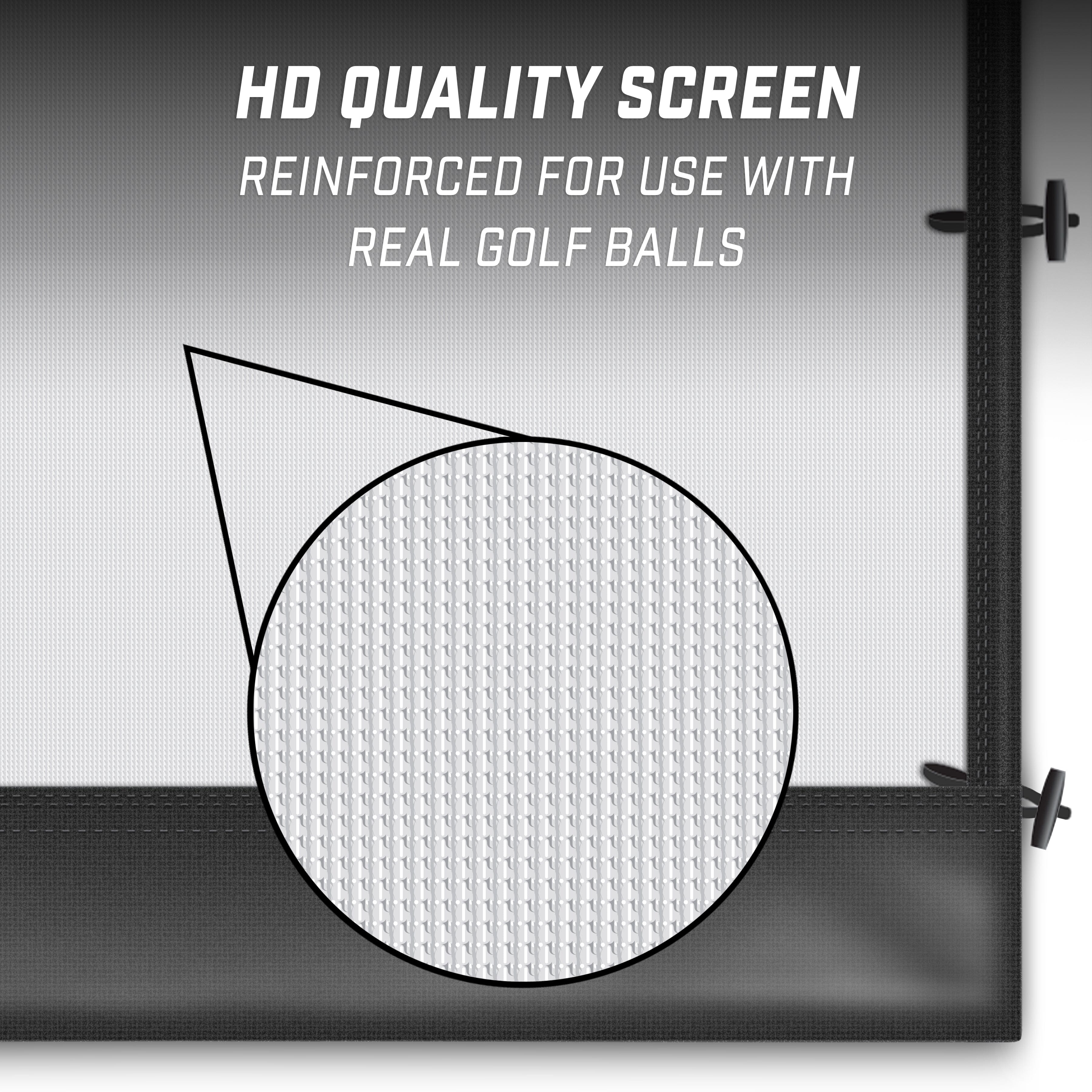 GoSports Range Cage Simulator Screen - Only Compatible with GoSports 10' x 8' Range Cage
