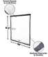 GoSports 7 ft Golf Simulator Impact Screen (Simulator sold separately)