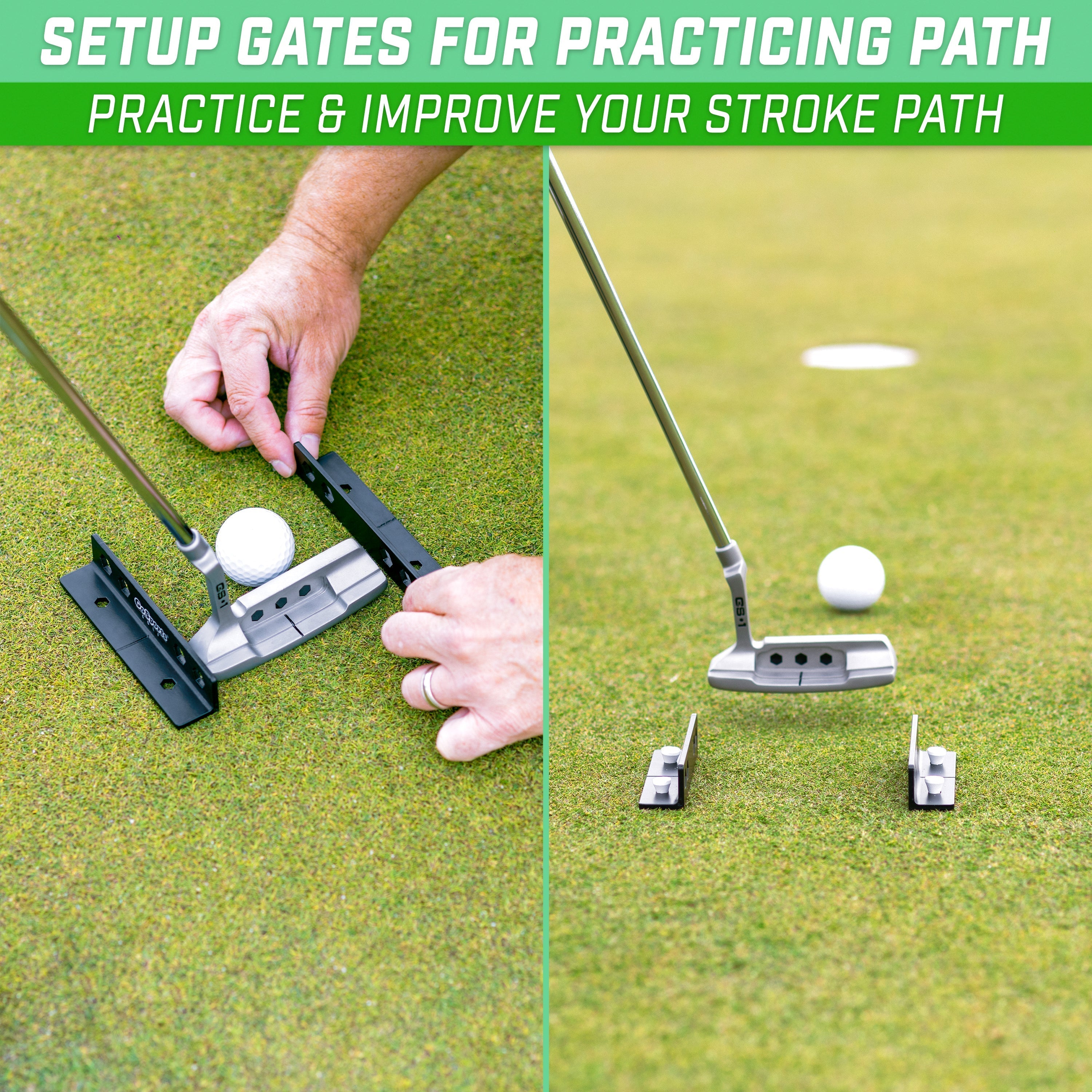 GoSports Golf Putting Alignment Stencil