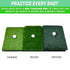 GoSports 24"x24" Tri-Turf XL Golf Practice Mat