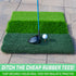 GoSports 24"x24" Tri-Turf XL Golf Practice Mat