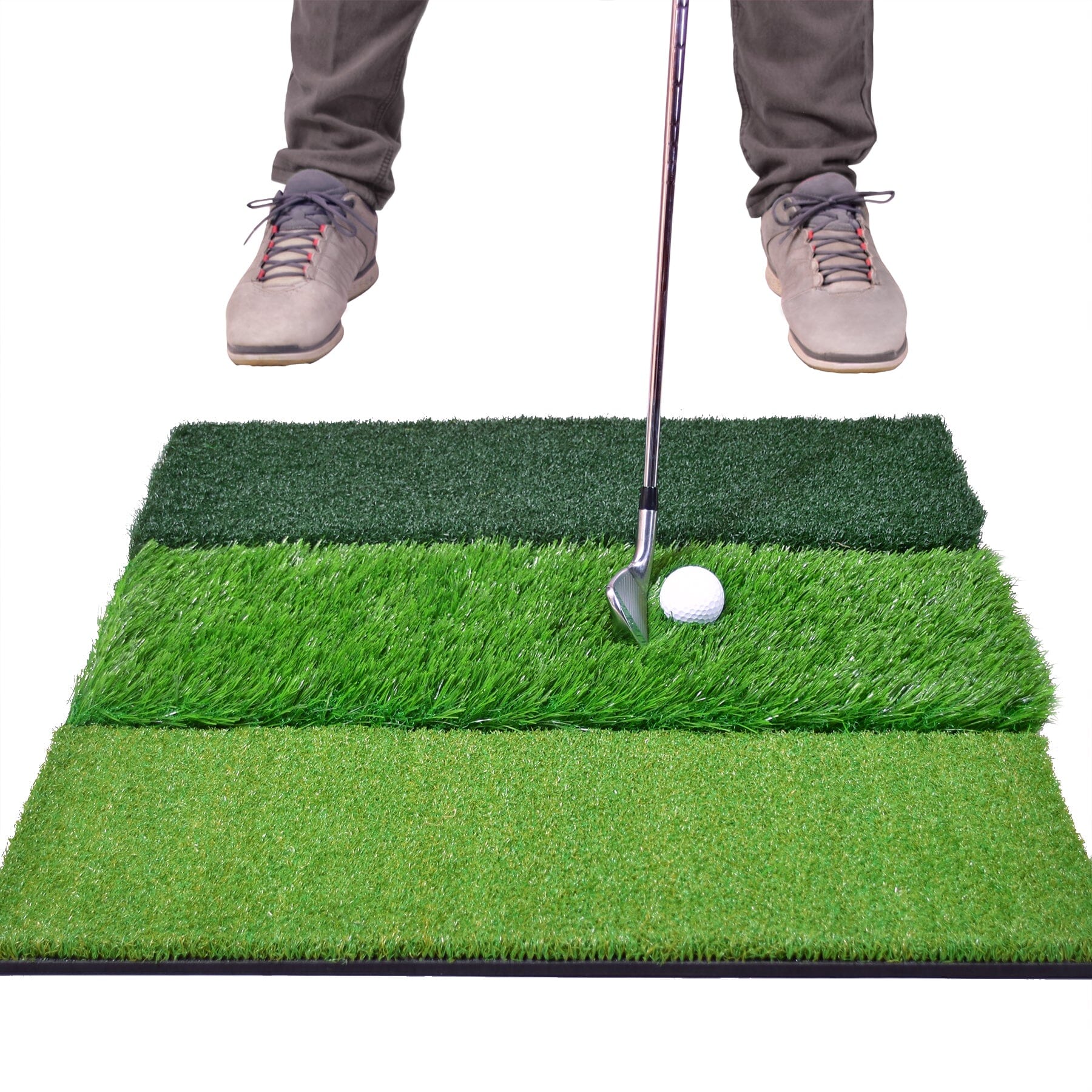 GoSports 24"x24" Tri-Turf XL Golf Practice Mat