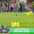 GoSports Yard Links Golf Game - Choose 3, 6, or 9 Hole Course - Includes Golf Buckets, Tee Markers, and Balls