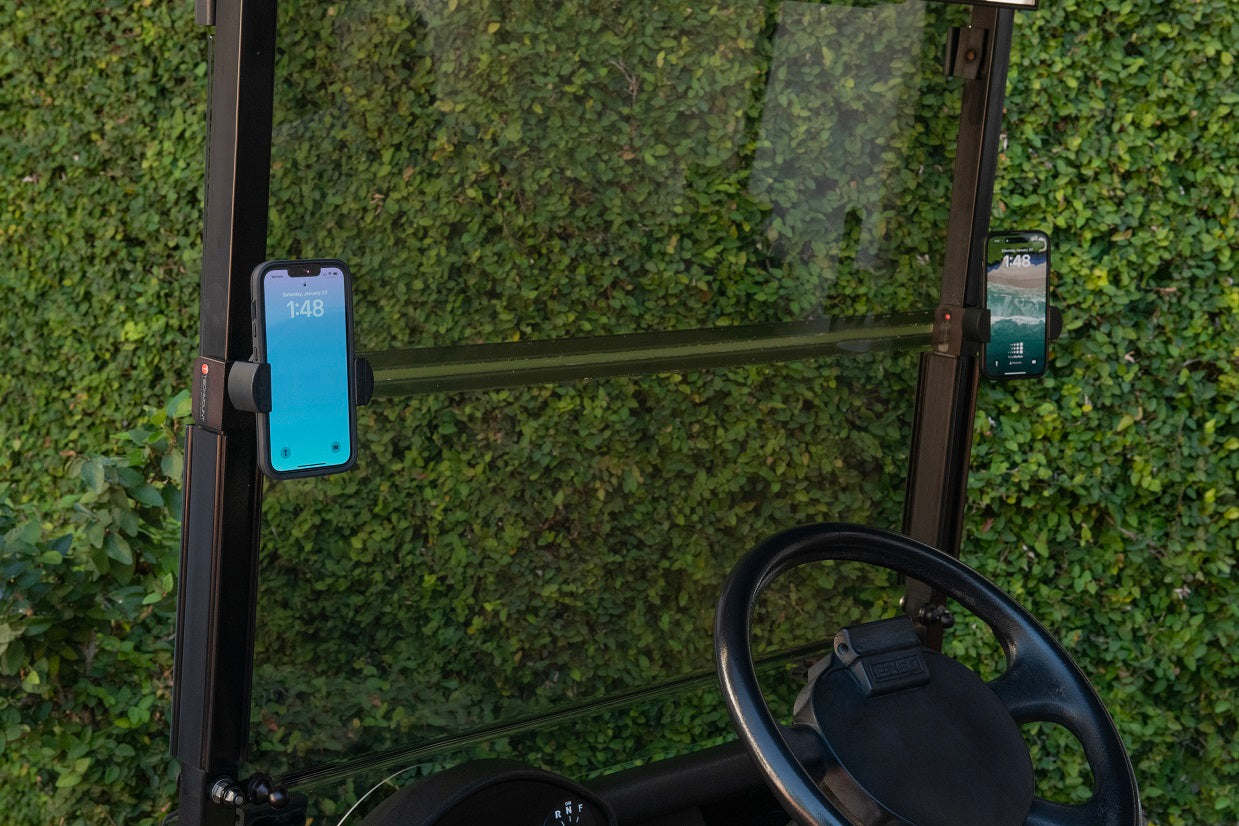 Magentic Golf Cart Mount w/ Techgripper®